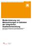 Modernisierung von Mietwohnungen in Gebieten der Integrierten Stadtteilentwicklung Förderrichtlinie für Modernisierungs- und Instandsetzungsmaßnahmen
