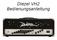 Diezel VH2 Bedienungsanleitung