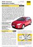 ADAC Autotest. Seite 1 / Hyundai i30cw 1.6 Comfort. ADAC Testergebnis Note 2,3. Fünftürige Kombilimousine der unteren Mittelklasse (90 kw / 122 PS)