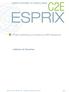 ESPRIX 2016 / ESPRIX C2E A - Leitfaden für Bewerber Seite 1