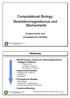 Computational Biology: Bioelektromagnetismus und Biomechanik