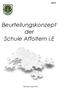 Beurteilungskonzept der Schule Affoltern i.e