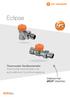 Eclipse. Thermostat-Ventilunterteile Thermostat-Ventilunterteil mit automatischer Durchfl ussregelung