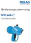 Bedienungsanweisung. MELAdoc. Etikettendrucker