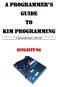 A ProgrAmmer s Guide to KIM Programming