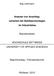 Kay Lehmann. Analyse von Anschlag- varianten bei Stahlbaumontagen im Industriebau. Bachelorarbeit HOCHSCHULE MITTWEIDA UNIVERSITY OF APPLIED SCIENCES