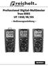 Professional Digital-Multimeter True-RMS UT 195E/M/DS