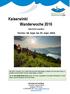 Kaiserwinkl Wanderwoche 2016