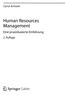 Cyrus Achouri. Human Resources. Management. Eine praxisbasierte Einführung. 2. Auflage. ^ Springer Gabler