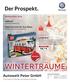 WINTERTRÄUME. Der Prospekt. Autowelt Peter GmbH. AdBlue Technologie für Dieselfahrzeuge.