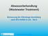 Abwasserbehandlung (Wastewater Treatment) Bemessung der Kläranlage Gevelsberg nach ATV-DVWK-A Teil 2