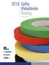 Gaffer Klebebänder Katalog Ausgabe März