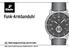 Funk-Armbanduhr. Bedienungsanleitung und Garantie. Tchibo GmbH D Hamburg 88148FV05X07VI