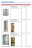 Kühlschrank (Umluft) 592 x 650 x 850 mm, 1 Tür, 155 Liter, 48 / 41 kg Temperaturbereich: + 2 C bis + 12 C