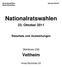 Stadt Winterthur. Nationalratswahlen. 23. Oktober Resultate und Auswertungen. Wahlkreis 230. Veltheim. Kreis-Nummer 05