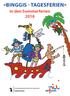 «BinGgis - Tagesferien» in den Sommerferien 2018