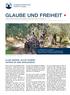 GLAUBE UND FREIHEIT Zeitschrift der Gemeinde der Evangelisch Reformierten Kirche zu Leipzig Nr