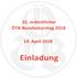 32. ordentlicher ÖTB-Bundesturntag April Einladung