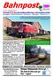 Mitglied im Deutschen Bahnkunden-Verband 2. bis 4. Ausgabe 2015 Verkehrs- & Gesellschaftspolitisches Informationsblatt