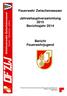 Feuerwehr Zwischenwasser. Jahreshauptversammlung 2015 Berichtsjahr Bericht Feuerwehrjugend