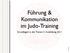 Führung & Kommunikation im Judo-Training