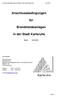 Anschlussbedingungen. für. Brandmeldeanlagen. in der Stadt Karlsruhe