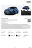Audi S1 Sportback ADL5KNT3. Audi Code. S1 Sportback 2.0 TFSI quattro 170 kw (231 PS) 6-Gang ,00 oder (z.b. mtl. 343,96 mit VarioCredit)²