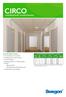 CIRCO. Schalldämpfender Transferluftauslass KURZINFORMATIONEN