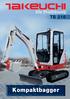 TB 216. Kompaktbagger