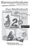 Kerncurriculum. Das Mathebuch. Mildenberger Verlag