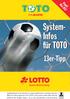 System- Infos für TOTO