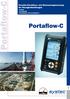 Portaflow-C. Portable Durchfluss- und Wärmemengemessung für Flüssigkeitsleitungen - präzise - zuverlässig - berührungs- und wartungsfrei.
