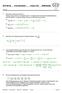 Klassenarbeit 1 Klasse 10e Mathematik