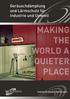Geräuschdämpfung und Lärmschutz für Industrie und Umwelt