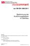 steelcomment Bestimmung der Ausführungsklassen im Stahlbau zur SN EN 1090:2011 Impressum: