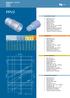 PPV3 PUSH PULL VALVOLA POPPET VENTIL CLAPET. Caratteristiche tecniche. Technical data. Technische Merkmale. Caracteristiques techniques
