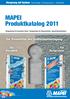 MAPEI Produktkatalog 2011