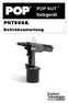 POP NUT Setzgerät PNT800A. Betriebsanleitung