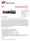 Prosilica GT. Beschreibung. 6,1 Megapixel Machine Vision Kamera mit GigE Interface. Vorteile und Features. Optionen
