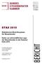 STAX Statistisches Berichtssystem für Steuerberater. Daten zur wirtschaftlichen Lage der Steuerberater in der Kammer Köln 2014