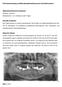 Perforationsdeckung und Wurzelkanalbehandlung eines Unterkiefermolaren