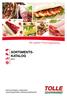 INHALTSVERZEICHNIS. Wurstwaren geschnitten. Convenience. Salate/Aufstriche/Antipasti/ Dessert/Fisch Seite 103. sonstige Snackrohstoffe.