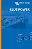 BLUE POWER Weltweit führend in unabhängiger Stromversorgung