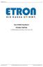 Das ETRON Handbuch. Premier TaxFree