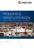 PRODUKTE & DIENSTLEISTUNGEN. Location Intelligence für Unternehmen und Behörden