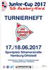 TURNIERHEFT 17./ Sportplatz Sthamerstraße Hamburg/Ohlstedt. Informationen Anfahrt Turnierbestimmungen Gruppeneinteilungen Spielpläne