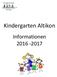 Kindergarten Altikon. Informationen