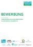 BEWERBUNG. um die Auszeichnung FAMILIENFREUNDLICHE ARBEITGEBER IN DER REGION OSNABRÜCK