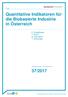 Quantitative Indikatoren für die Biobasierte Industrie in Österreich