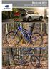BIKELINE 2018 Das Fahrradprogramm von Subaru